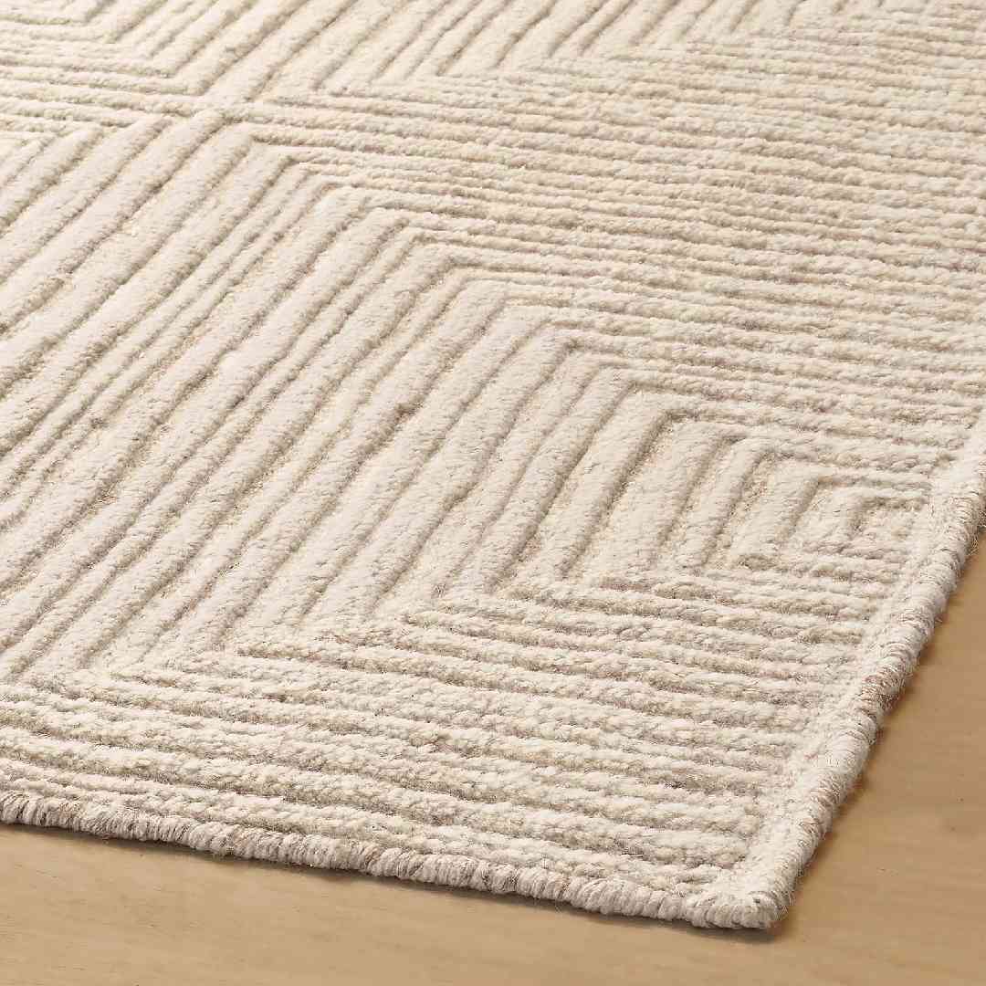 Diamond Ivory Repeat | Best Moroccan Rugs Online
